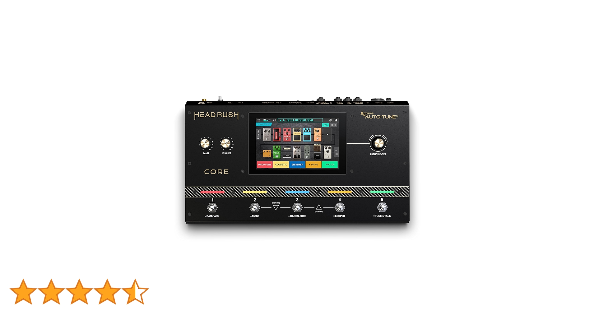 Amazon.co.jp: HeadRush Core マルチエフェクター ギター クローニング